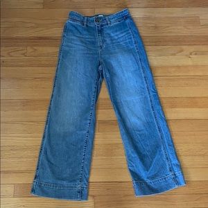 Gap High Rise Wide-Leg Crop Jeans